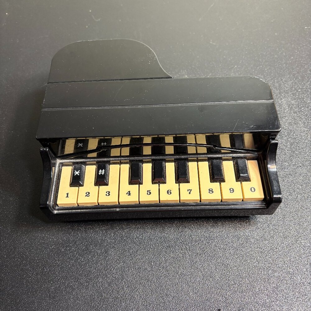 Vintage Retro Grand Piano Telephone by Columbia